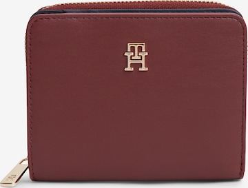 Portamonete di TOMMY HILFIGER in rosso: frontale
