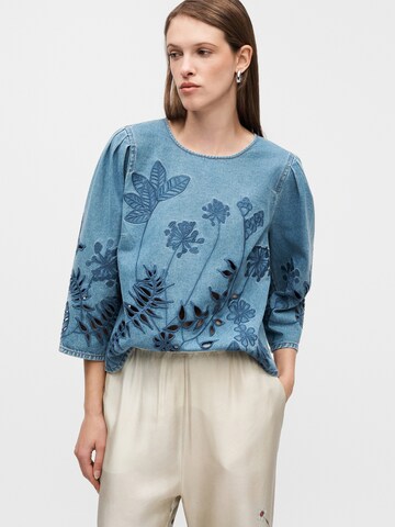 zils Munthe Blūze 'BRAMBLE'