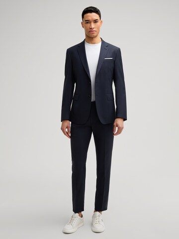 Coupe slim Pantalon à plis 'Blayr' JOOP! en bleu
