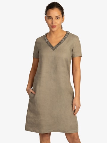 APART Sheath Dress in Brown: front