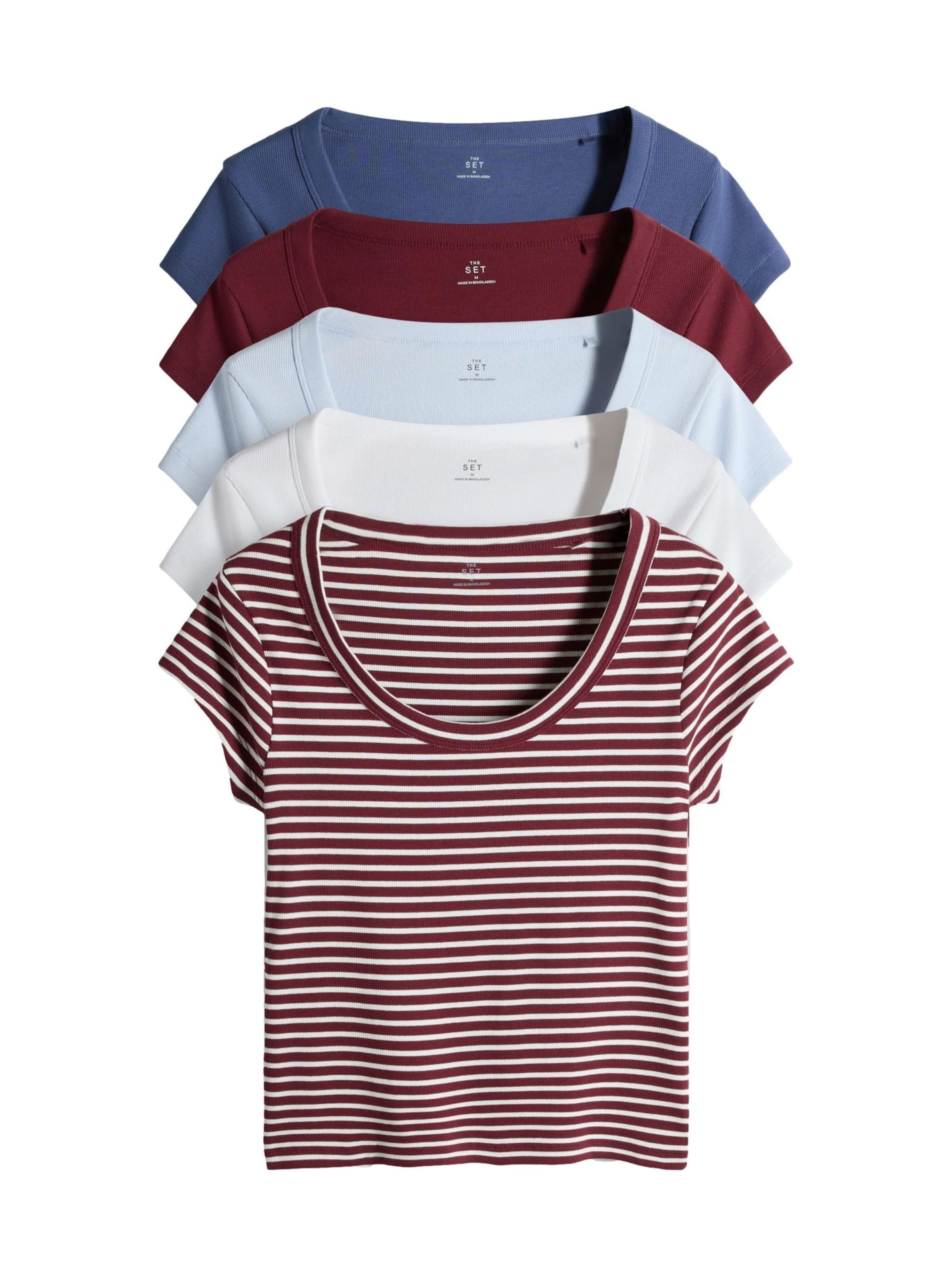 The Set Shirt in Blue: front