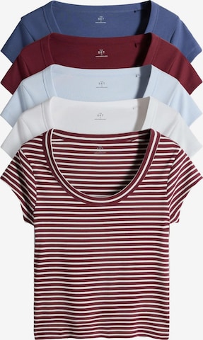 T-shirt The Set en mélange de couleurs : devant