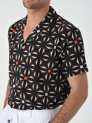 Antioch - Regular Fit Camisa em castanho