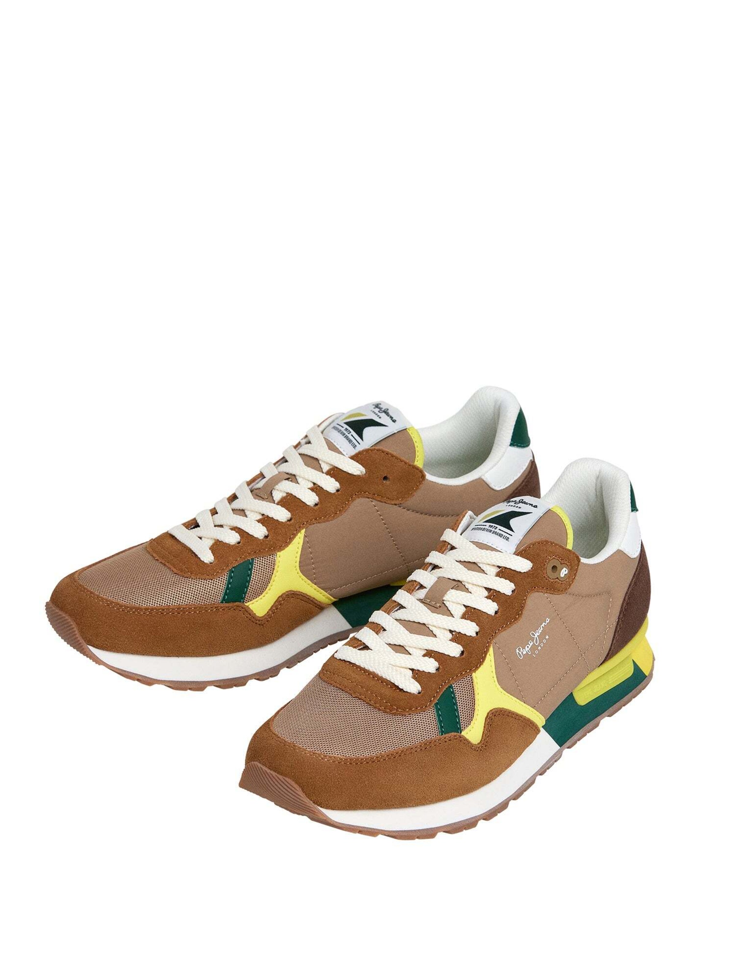 Pepe Jeans Platform trainers in Brown