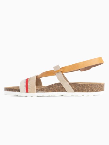 Bayton Sandals 'Spencer' in Beige