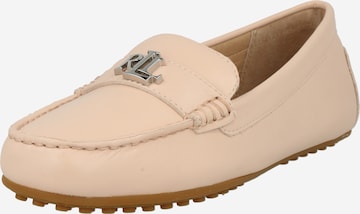 Lauren Ralph Lauren - Mocasines 'Barnsbury' en rosa: frente