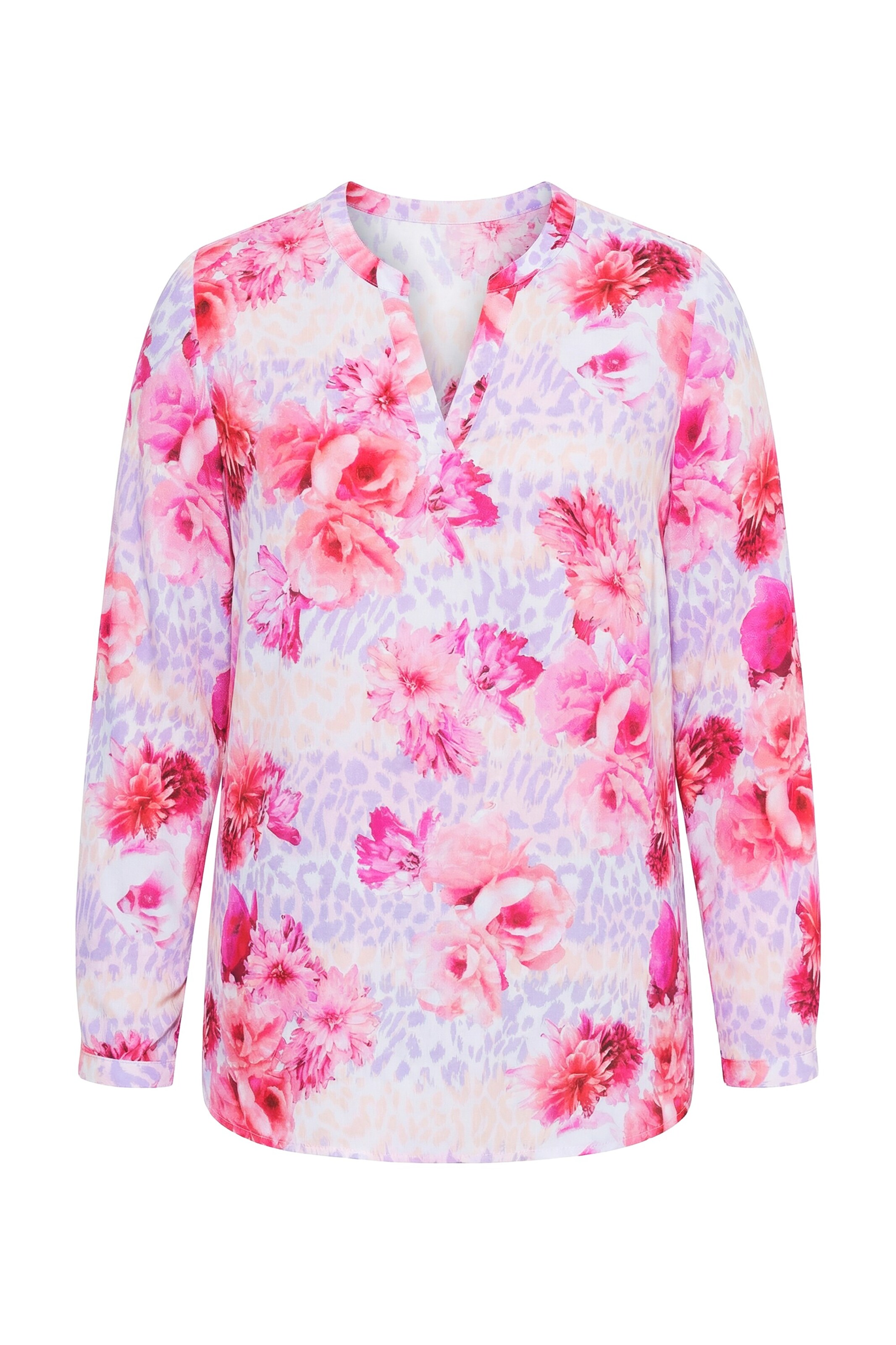 MIAMODA Blouse in Pink: front