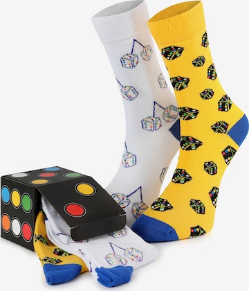 Crea Socks Sukat 'WÜRFEL' värissä monivärinen: etupuoli
