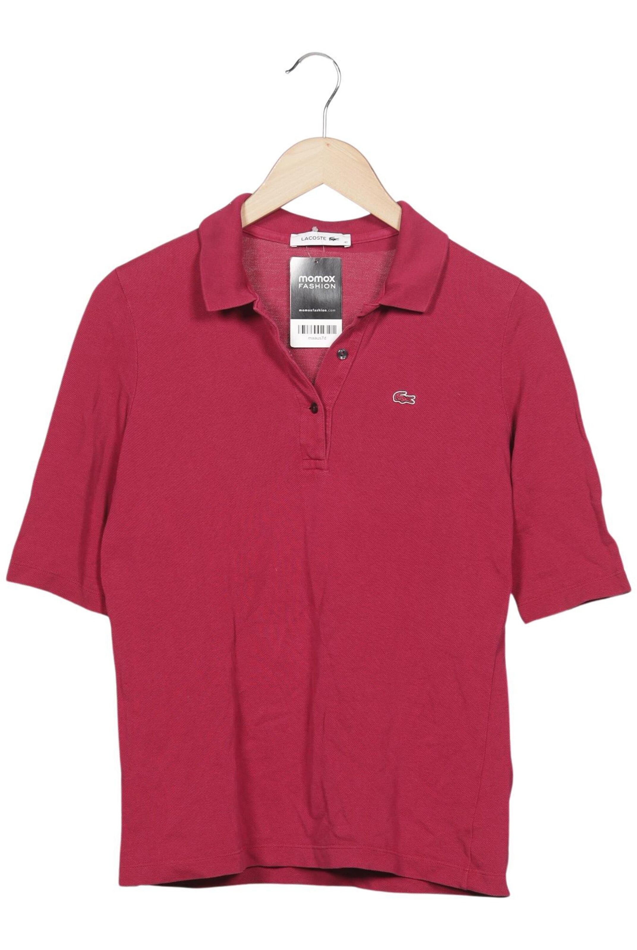 LACOSTE Poloshirt M in Rot: Vorderseite