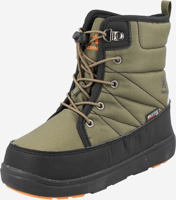 Kamik Boots ' LUGE' in Green: front