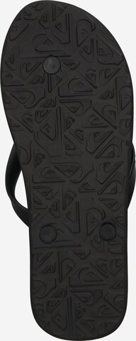 QUIKSILVER Teenslippers 'MOLOKAI' in Zwart