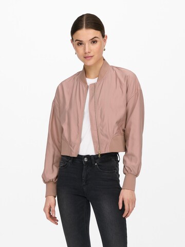 ONLY Between-Season Jacket 'JACKIE' in Pink: front