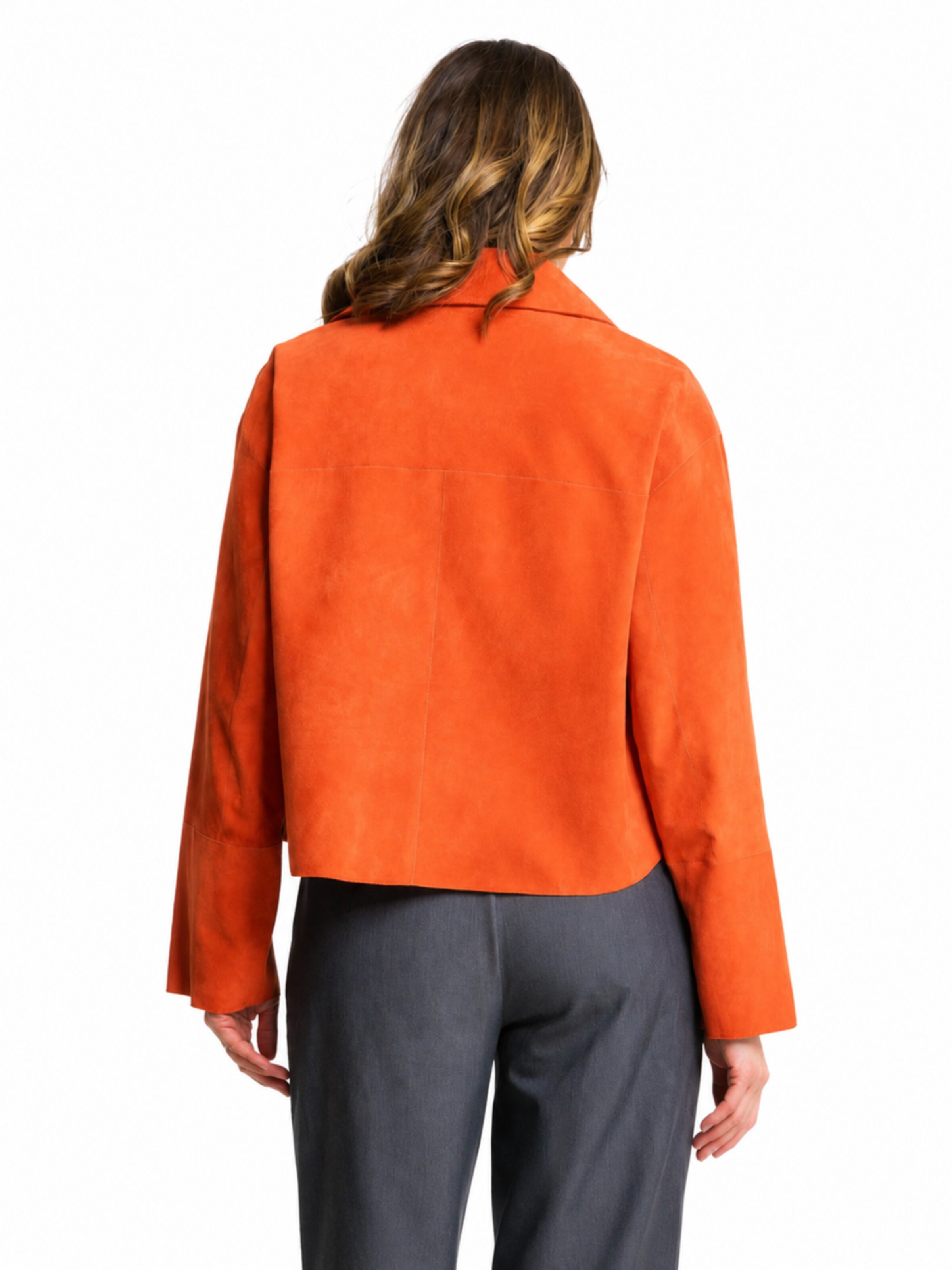 Mouflon Between-Season Jacket 'Nova' in Orange