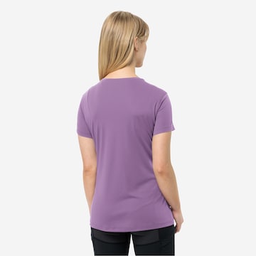 JACK WOLFSKIN Performance Shirt in Purple