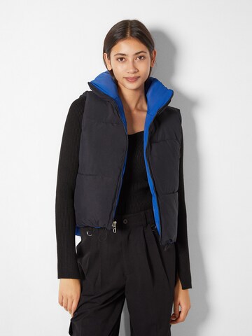 Bershka Bodywarmer in Blauw