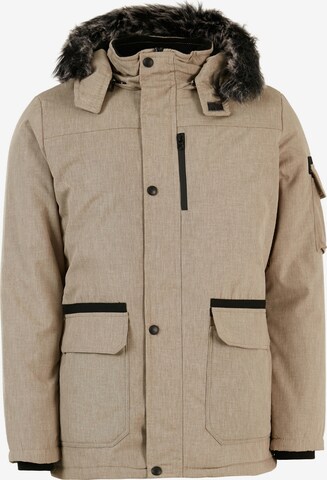 Buratti Winter Jacket in Beige: front