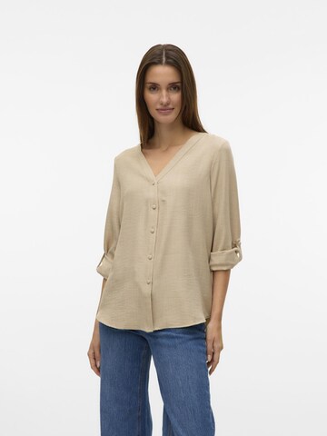 VERO MODA Bluse 'VMMelaney' i beige: forside