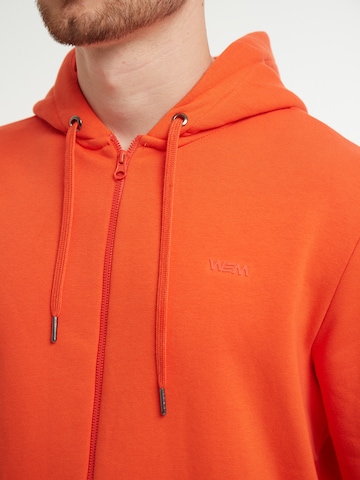 WEM Fashion Sweatjacke 'Spell' in Orange