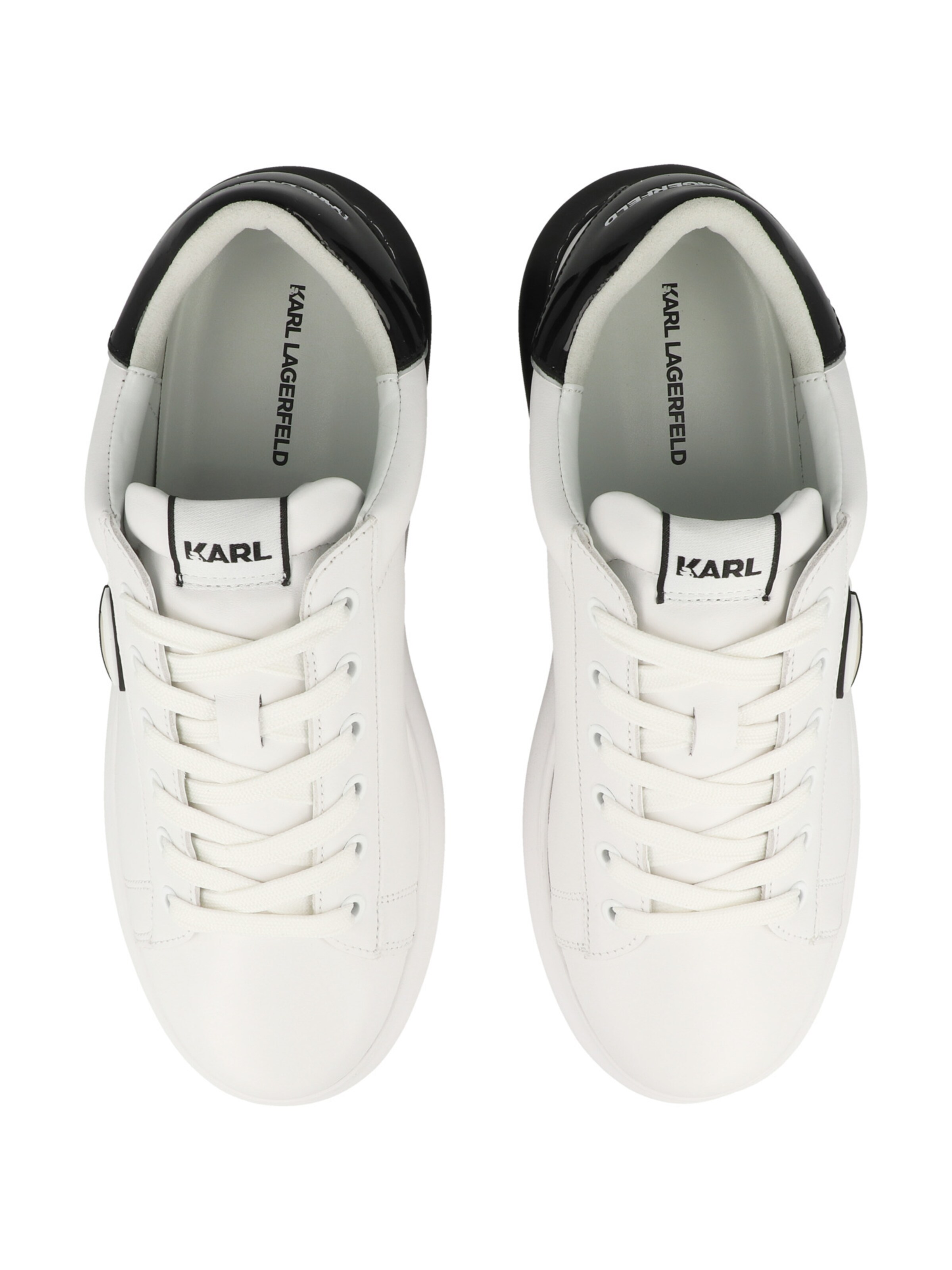 Karl Lagerfeld Platform trainers in White
