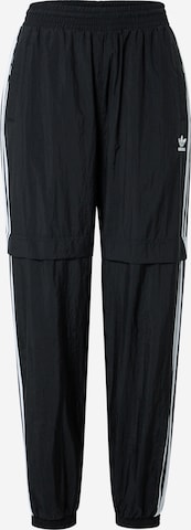 Tapered Pantaloni 'Japona' de la ADIDAS ORIGINALS pe negru: față