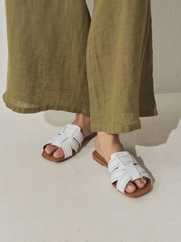 Next Pantolette in Weiß