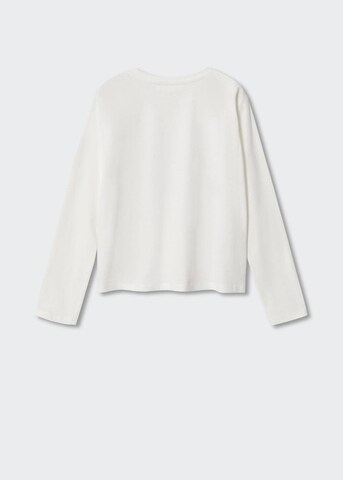 MANGO KIDS Shirt 'Animals' in White