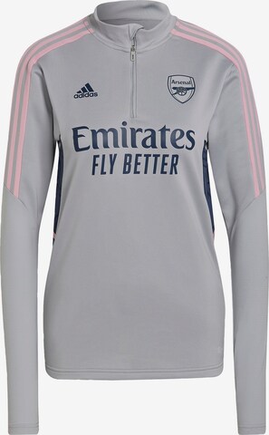 ADIDAS SPORTSWEAR Sportsweatshirt 'FC Arsenal Condivo 22' in Grijs: voorkant