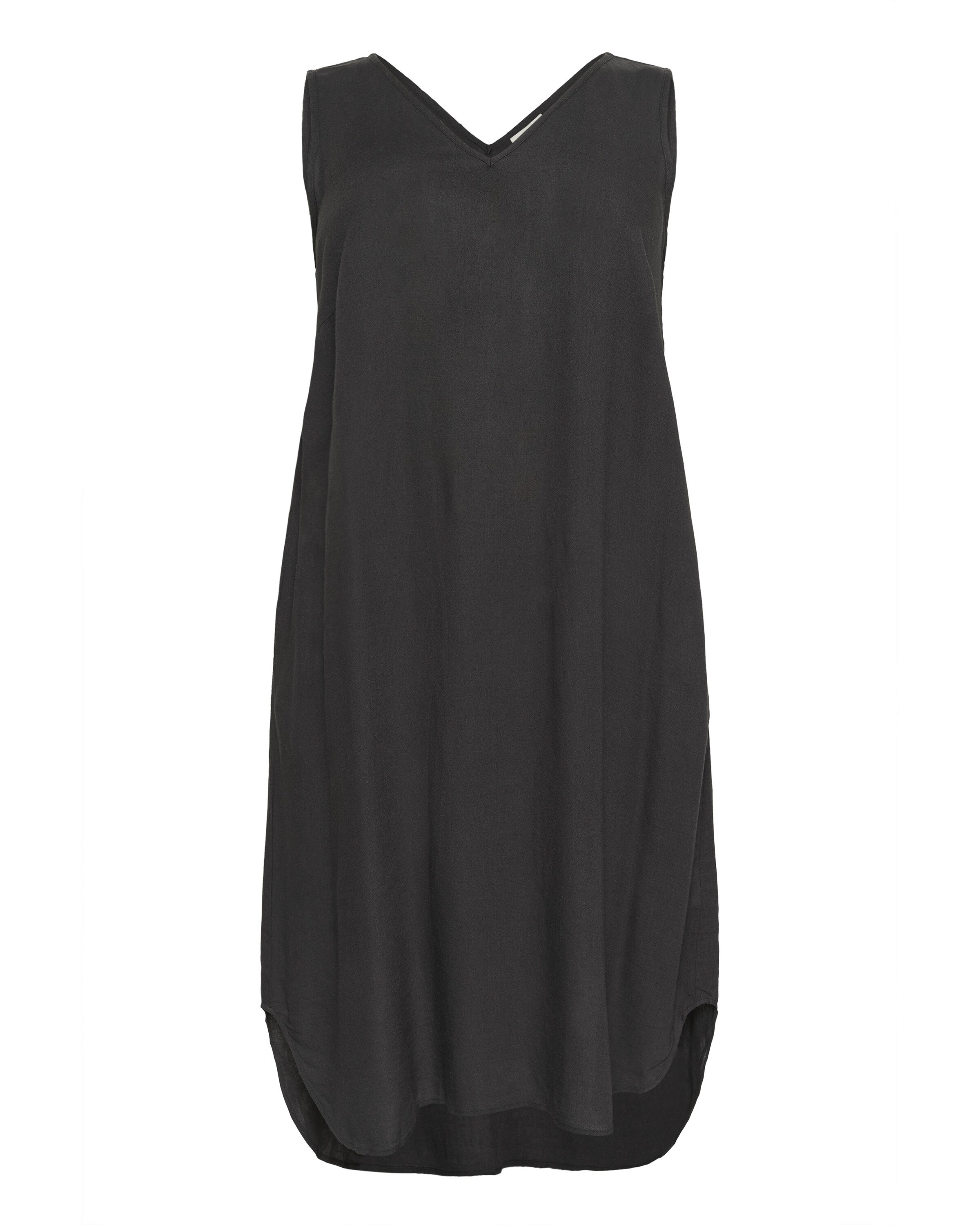 KAFFE CURVE Kjole 'Mille' i sort: forside