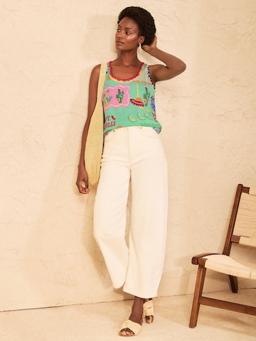 love & roses Topp i blå