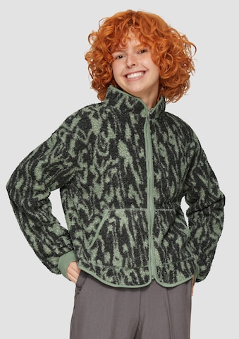 QS Sweatshirt in Grün: Vorderseite