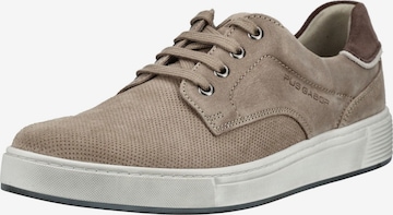 Baskets basses Pius Gabor en beige : devant