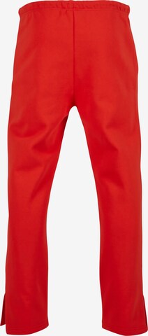 9N1M SENSE Tapered Broek 'Essential' in Rood