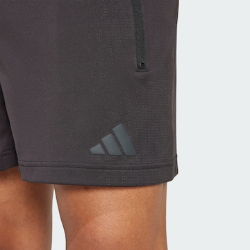 ADIDAS PERFORMANCE Slim fit Sports trousers 'Airchill' in Black