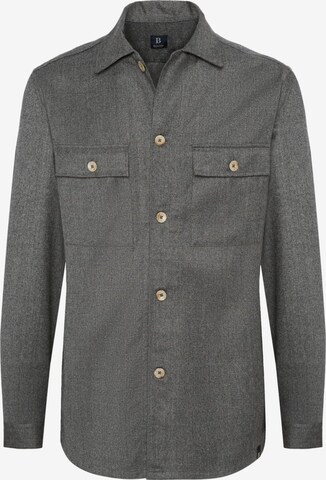 Chemise Boggi Milano en gris : devant