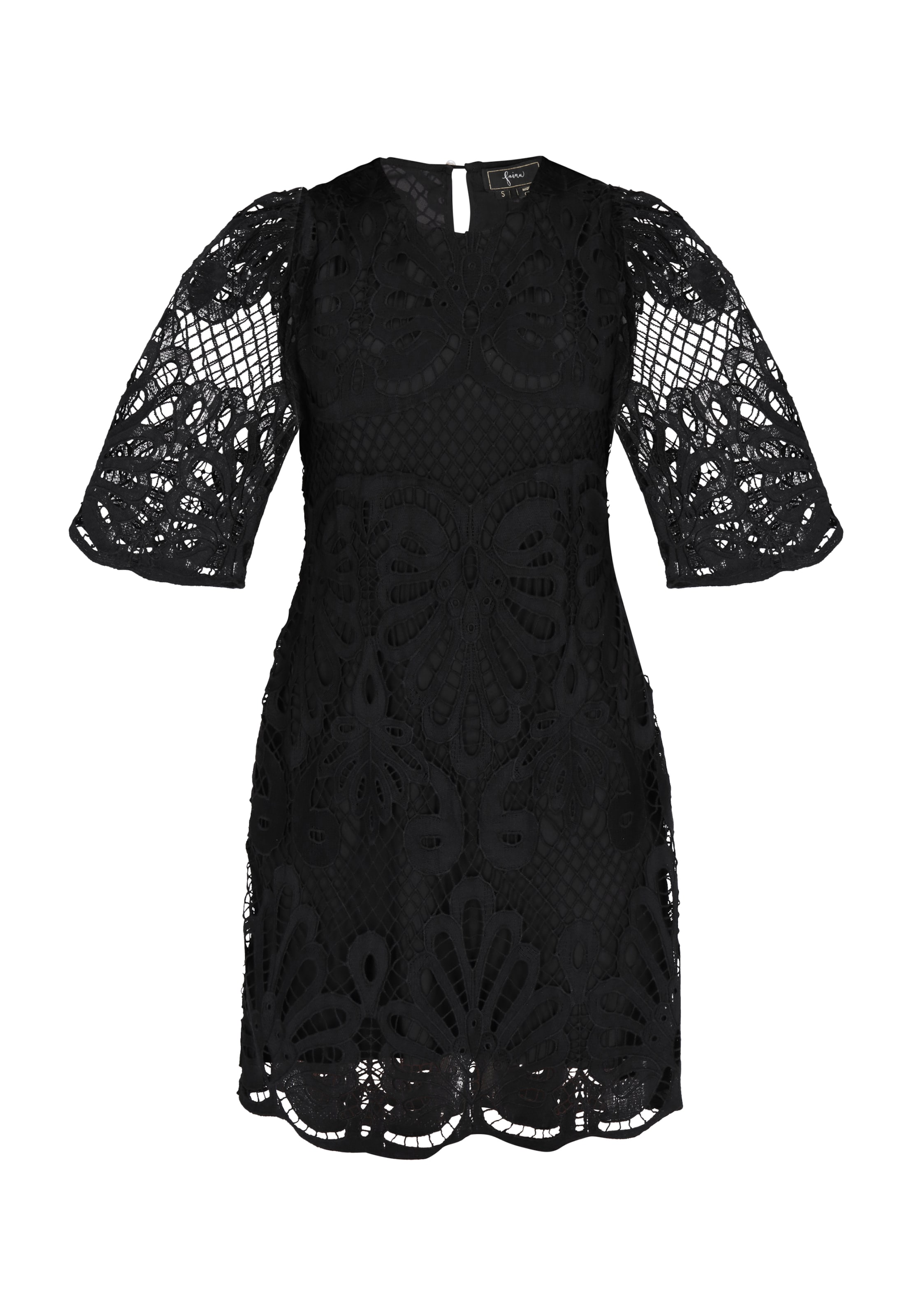 fainaKoktel haljina &#x27;Fashion Look&#x27; - crna boja: prednji dio