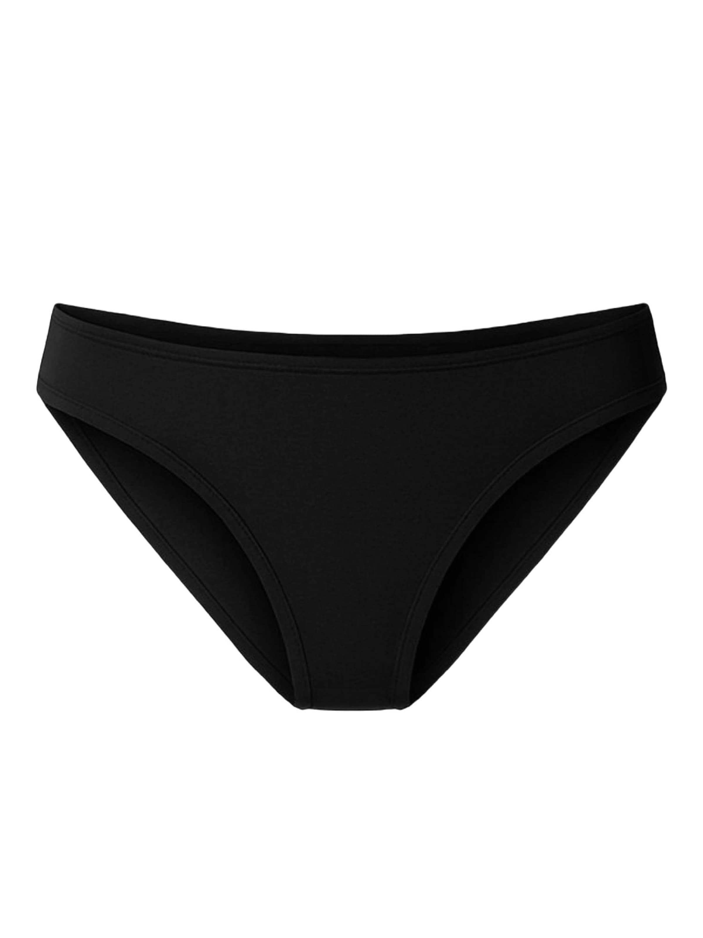 Blackspade Slip in Schwarz: Vorderseite