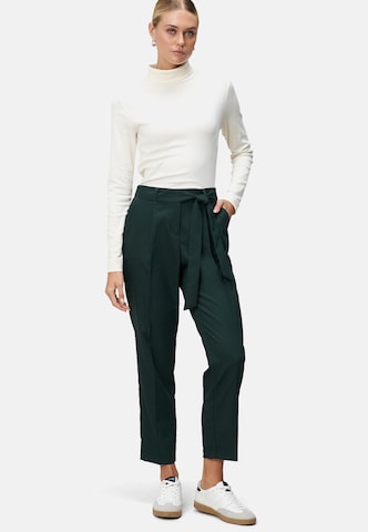 Regular Pantalon à pince zero en vert