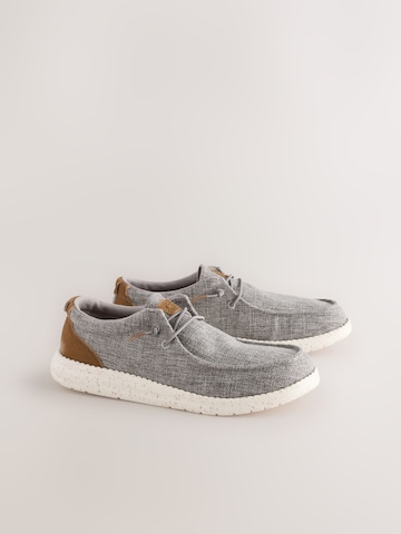 Next Šnurovacie topánky - Sivá