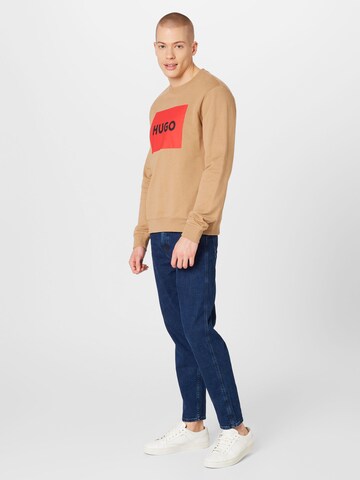 HUGO RedSweater majica 'Durago' - bež boja