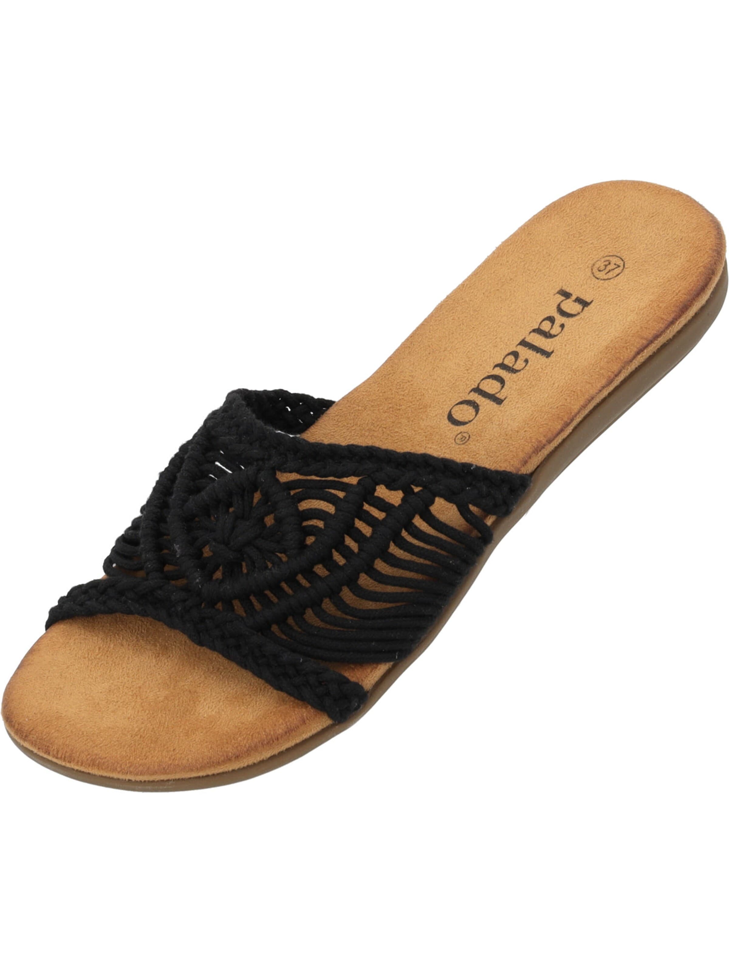 Palado Pantolette 'Palado Cartris'‌‌ in Schwarz: Vorderseite