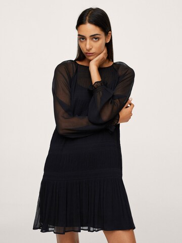 Robe 'Andros' MANGO en noir : devant