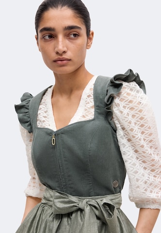 zaļš MARJO "Dirndl" stila kleita 'Ansfelden'