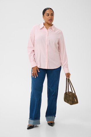 KAFFE CURVE - Camisa em rosa