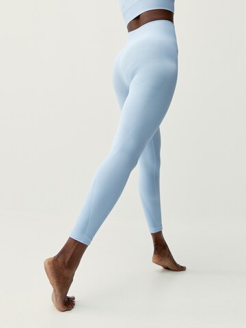 Born Living Yoga Skinny Sportbroek 'Amal' in Blauw