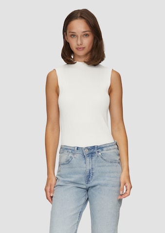 Tops en tricot s.Oliver en beige : devant