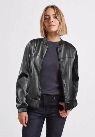Street One Studio Between-Season Jacket in Black: front