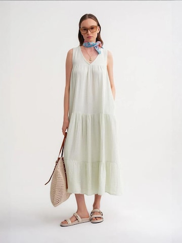 MixRay - Vestido em verde