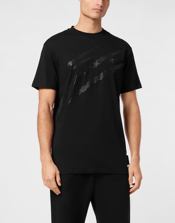 Plein Sport - Camiseta 'Scratch' en negro