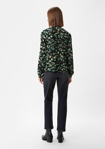 Chemisier comma casual identity en noir