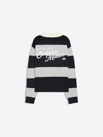 Pull-over Bershka en bleu